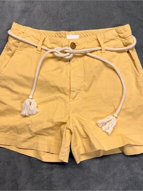 La Martina Cotton Shorts with Decorative Rope Waist